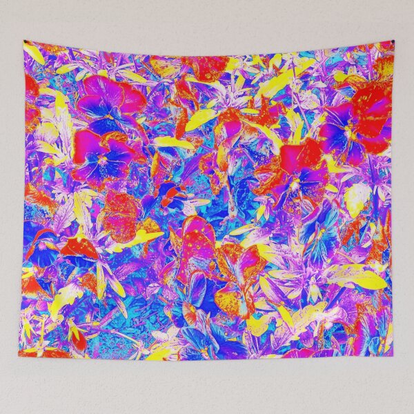 Item preview, Abstract Colorful Flipped Flowers 29 designed and sold by SXW Designs.