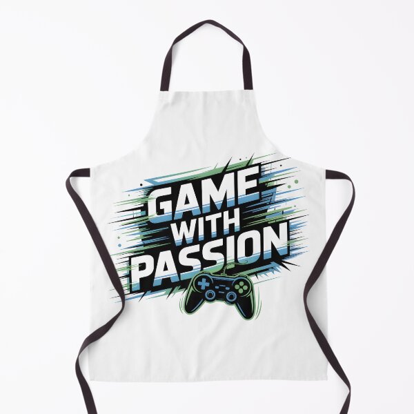Item preview, Game with Passion Inspirational Gamer Art designed and sold by Printiko.