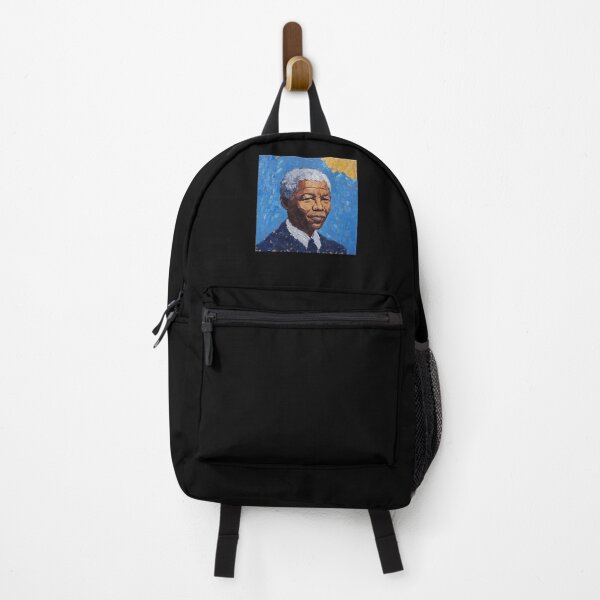 Item preview, Nelson Mandela | Post-impressionist painting style designed and sold by ComicsFactory.