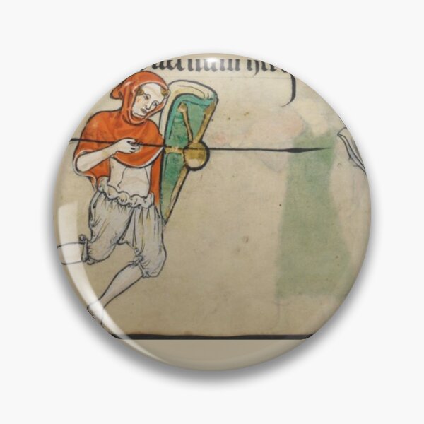 Item preview, "The lancer Tornose Caracol", medieval painting 11th century AD designed and sold by PatronesKawai.