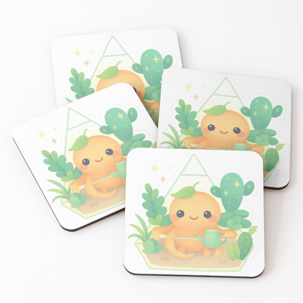 Item preview, Cactus Crab – Cute Terrarium Animal Sticker, T-Shirt & Poster Design designed and sold by CoolThings Creative.