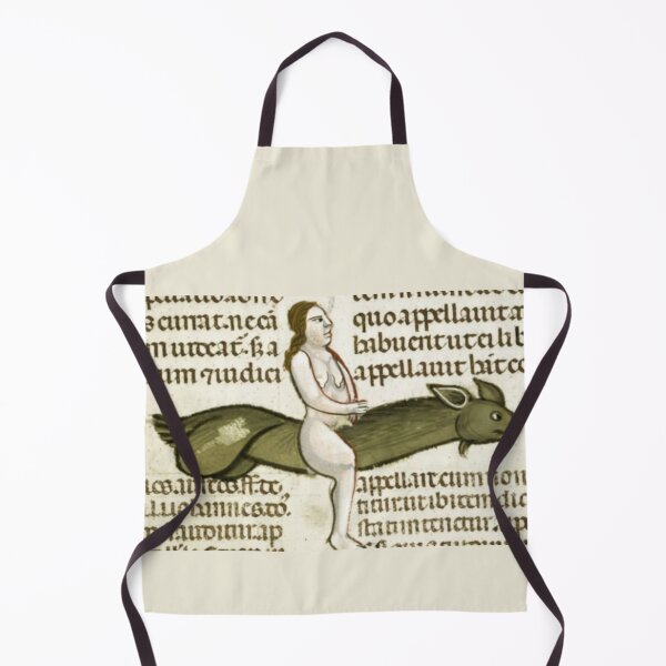 Item preview, "Riding the Dragon", medieval painting, 11th century AD designed and sold by PatronesKawai.