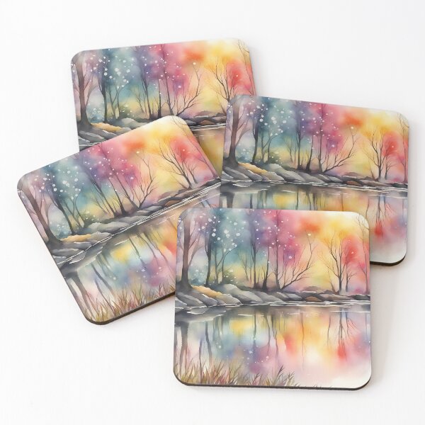 Item preview, Rainbow Coloured Lake designed and sold by CalmnessbyChoice.