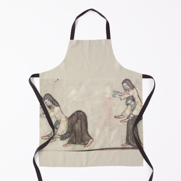 Item preview, "Racing Monks", medieval painting, 10th century AD designed and sold by PatronesKawai.