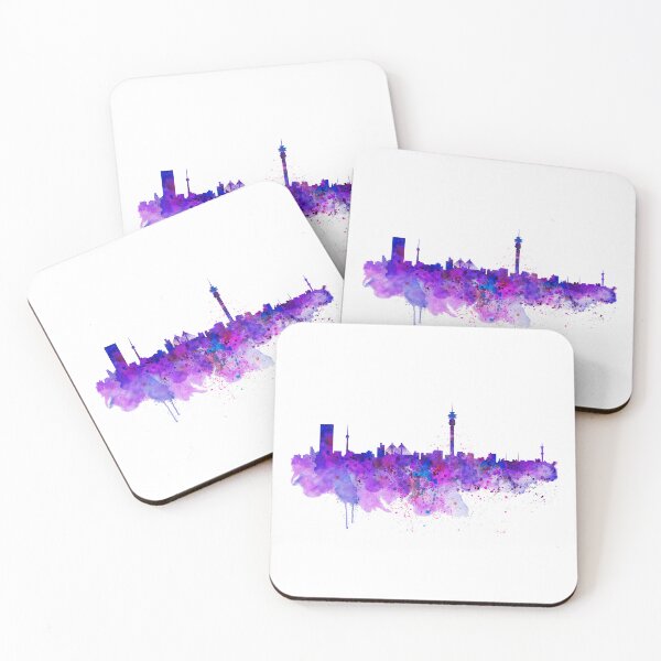 Item preview, Johannesburg Splash Skyline designed and sold by caracatita75.