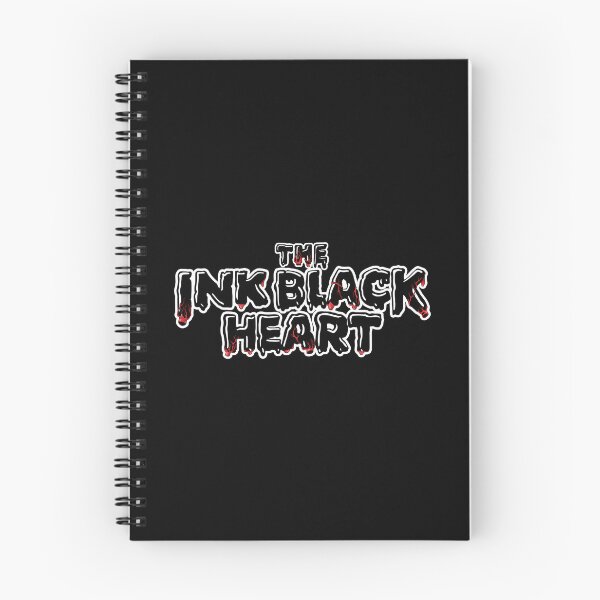 Item preview, The Ink Black Heart (White Outline Version) | Cormoran Strike & Robin Ellacott designed and sold by CrowdyGraphics.