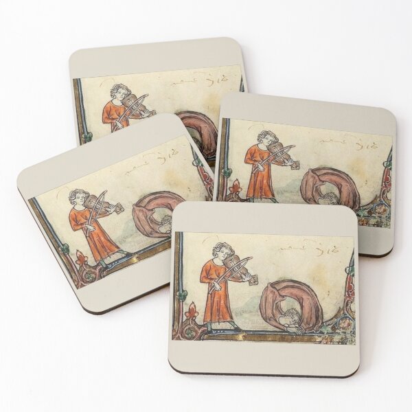 Item preview, "Dance gracefully, good youth", medieval painting, 11th century AD designed and sold by PatronesKawai.