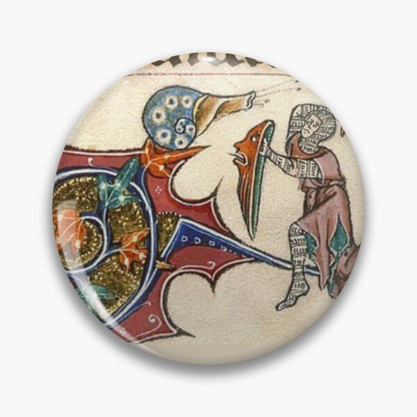 Item preview, "Be on Your Guard, Ferocious Snail", medieval painting, 6th century AD designed and sold by PatronesKawai.