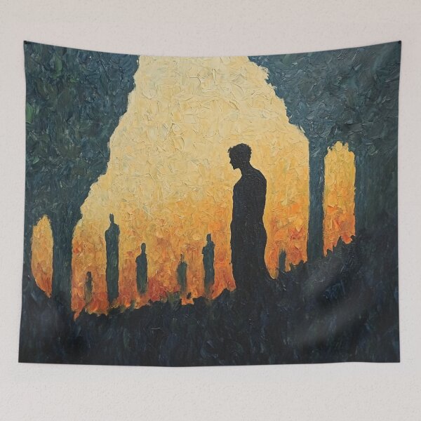 Item preview, Nephilim | Post-impressionist painting style designed and sold by ComicsFactory.