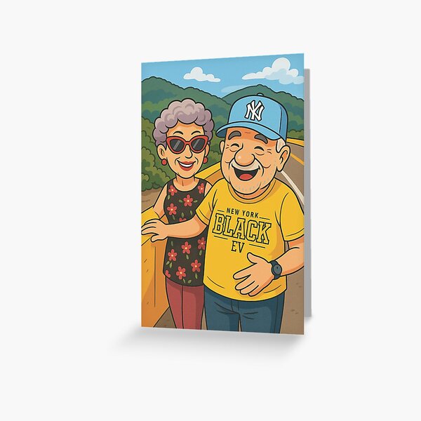 Item preview, The Grandparents on a Walk designed and sold by GARAPROMOCIONES.