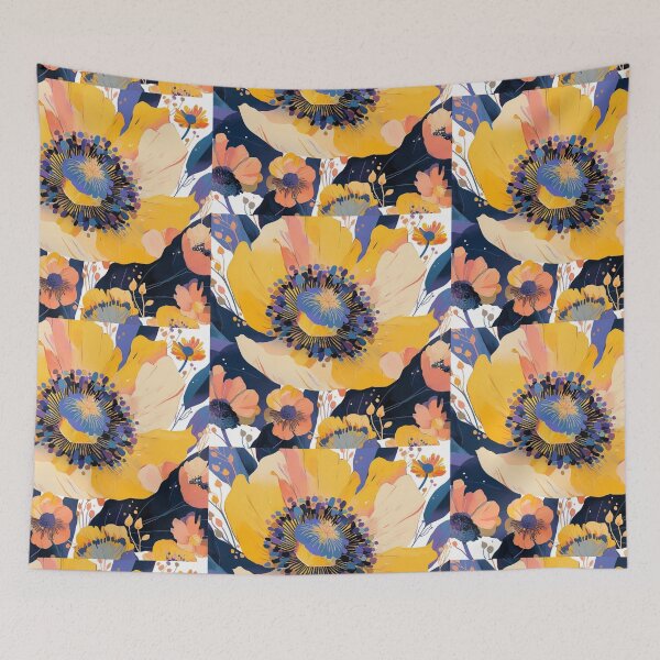 Aperçu de l'œuvre Fleur funky créée et vendue par MendaciousMina.