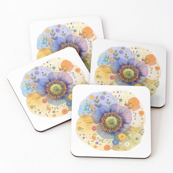 Aperçu de l'œuvre Fleur funky créée et vendue par MendaciousMina.