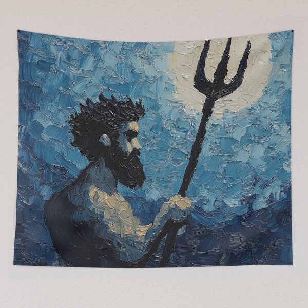 Item preview, Neptune | Post-impressionist painting style designed and sold by ComicsFactory.