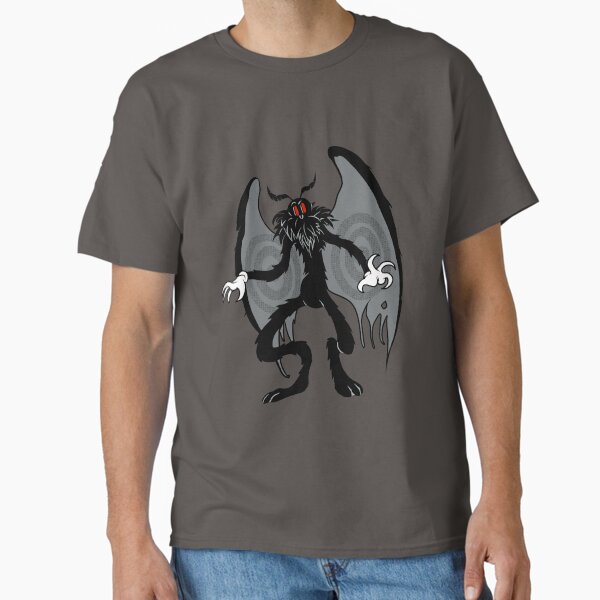 Item preview, Mothman on Grey designed and sold by Legion of the Unexplainables.