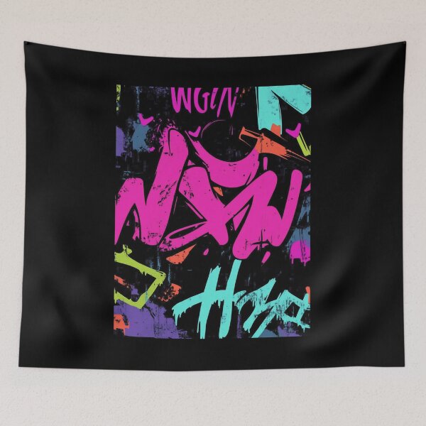 Item preview, Neon Pulse Graffiti Vibes designed and sold by Patricks-Art.