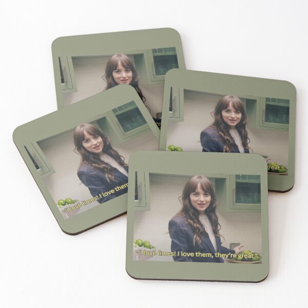 Item preview, Dakota Johnson "I love limes!" designed and sold by Lilycooper23.