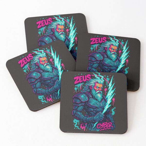 Item preview, Zeus Cyber: Neon Thunder Lord designed and sold by Thaivi Design.