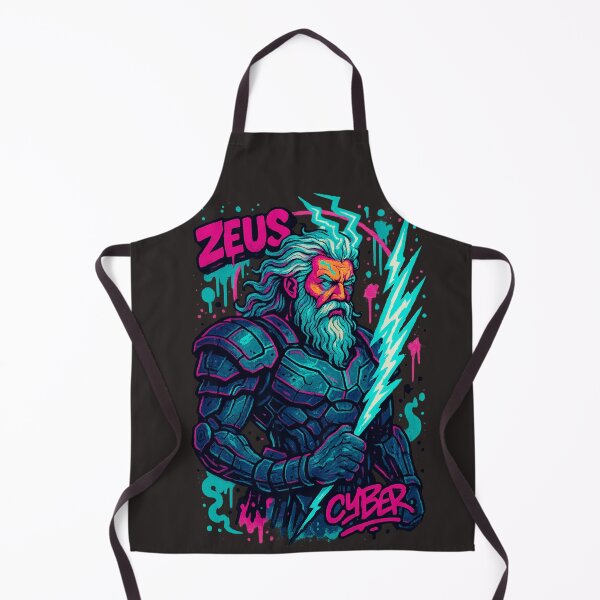 Item preview, Zeus Cyber: Neon Thunder Lord designed and sold by Thaivi Design.