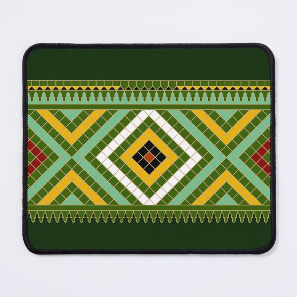 Item preview, Retro Amazigh Mosaic Ribbon Pattern - 2 designed and sold by Tarjiart.