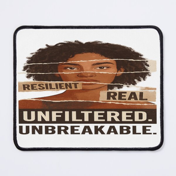 Item preview, Resilient Real Unfiltered Unbreakable – Empowerment Art designed and sold by ArtbyCrystal.