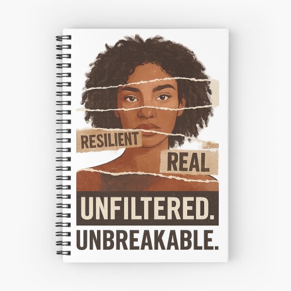 Item preview, Resilient Real Unfiltered Unbreakable – Empowerment Art designed and sold by ArtbyCrystal.