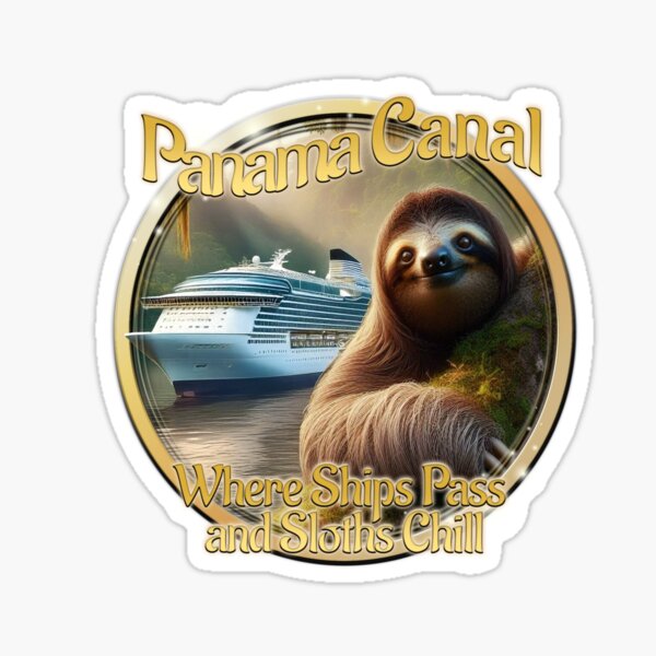 Item preview, Panama canal where cruise shops pass and slots chill designed and sold by PTY4u.