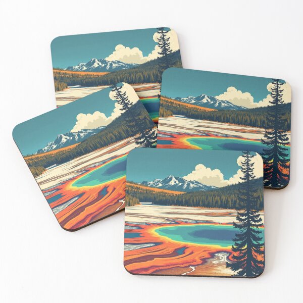 Item preview, Shades of Yellowstone designed and sold by TheHuskyHouse.