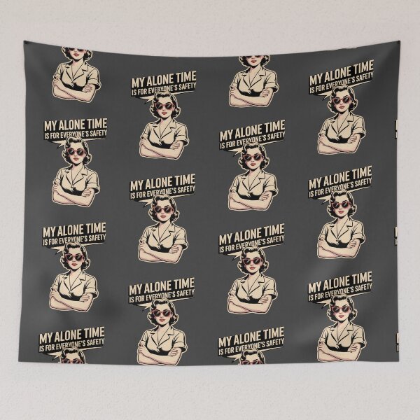 Item preview, My Alone Time Is For Everyone's Safety designed and sold by AniArtPL.