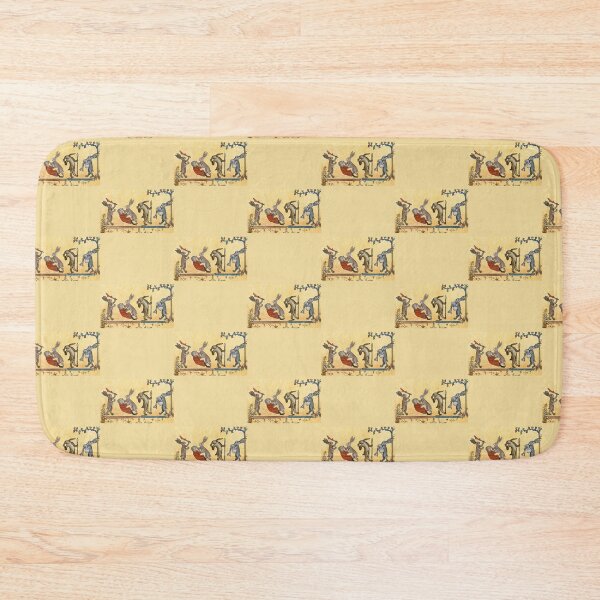 Item preview, "The Brotherhood of the Sly Rabbits", medieval painting, 11th century AD designed and sold by PatronesKawai.