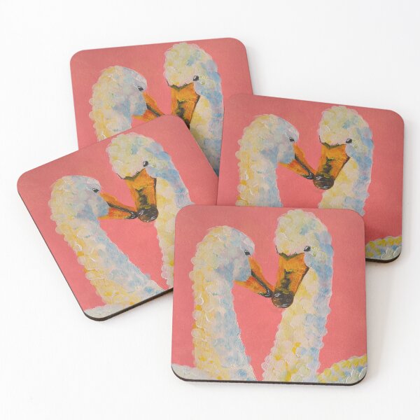Item preview, Soulmate swans - lovebirds designed and sold by JudiBirds.