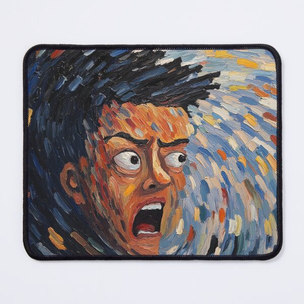 Item preview, Nervousness | Post-impressionist painting style designed and sold by ComicsFactory.