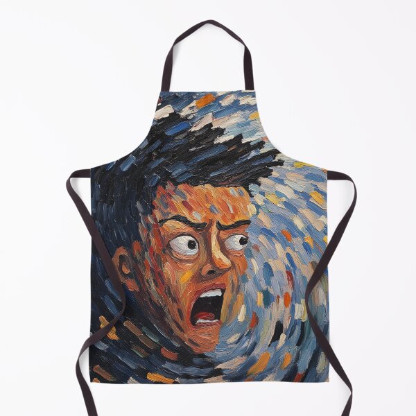 Item preview, Nervousness | Post-impressionist painting style designed and sold by ComicsFactory.