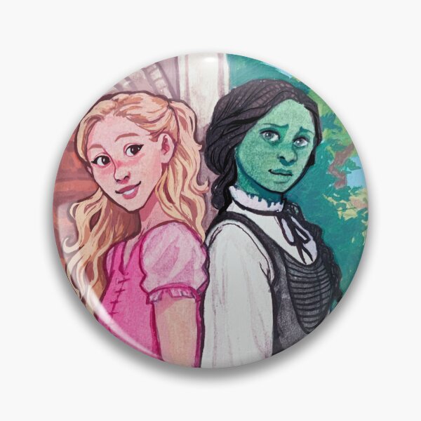 Item preview, Wicked - Glinda and Elphaba designed and sold by hatepotion.