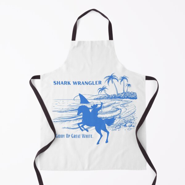 Item preview, Shark Wrangler, Giddy up great white designed and sold by joyfulfeatures.