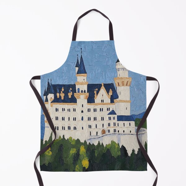 Item preview, Neuschwanstein Castle | Post-impressionist painting style designed and sold by ComicsFactory.