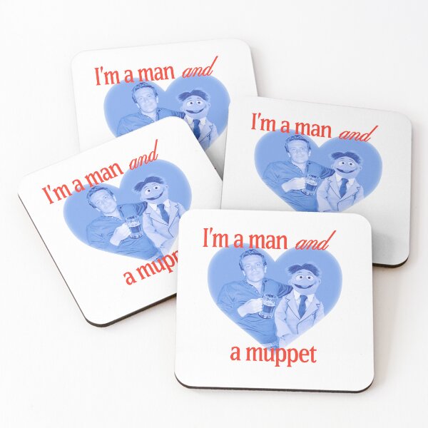 Item preview, Man AND a muppet blue designed and sold by pistachioprincess.