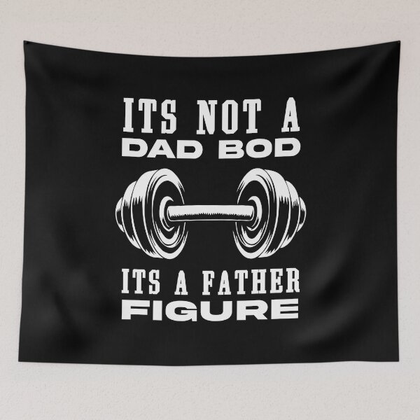 Item preview, It´s not Dad Bod It´s a Father Figure - Funny Quote with Weightlifting Graphic designed and sold by Dmetalx Art Apparel.