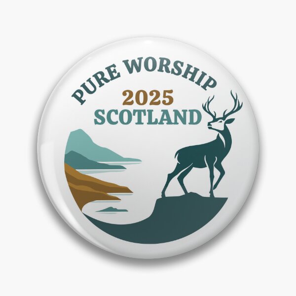 Item preview, Pure Worship 2025 Scotland Convention Of Jehovah's Witnesses for Pioneers JW Gifts  designed and sold by stickersworld31.