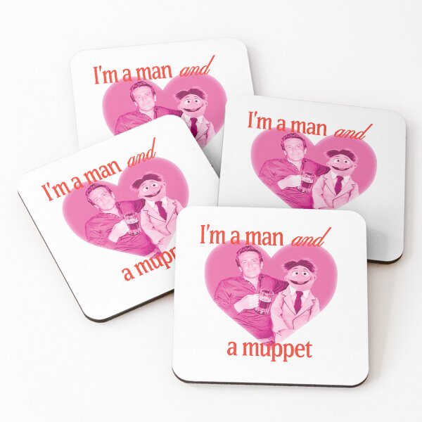 Item preview, Man AND a muppet pink designed and sold by pistachioprincess.