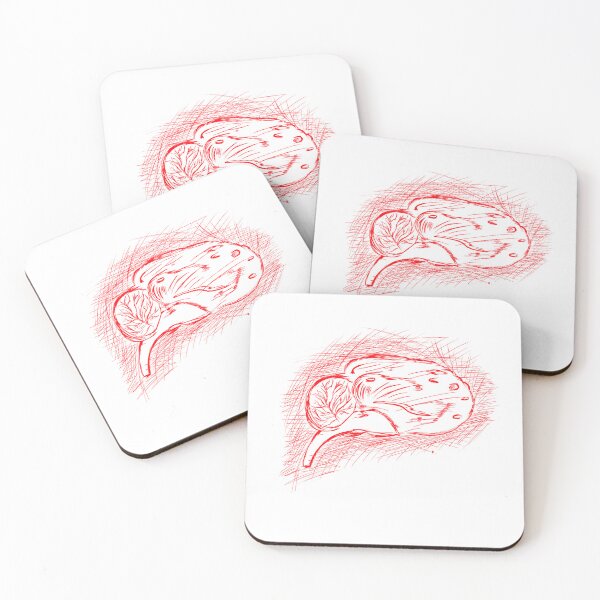 Item preview, Brain sketch ( inside of sheep’s brain)  designed and sold by loveshop25.