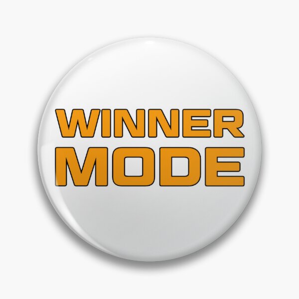 Item preview, Winner Mode Text Art Design designed and sold by PureGoldDesigns.