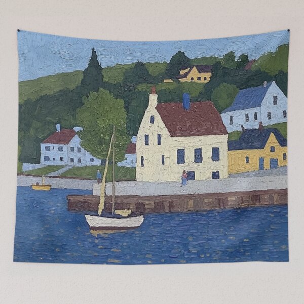 Item preview, New Brunswick | Post-impressionist painting style designed and sold by ComicsFactory.
