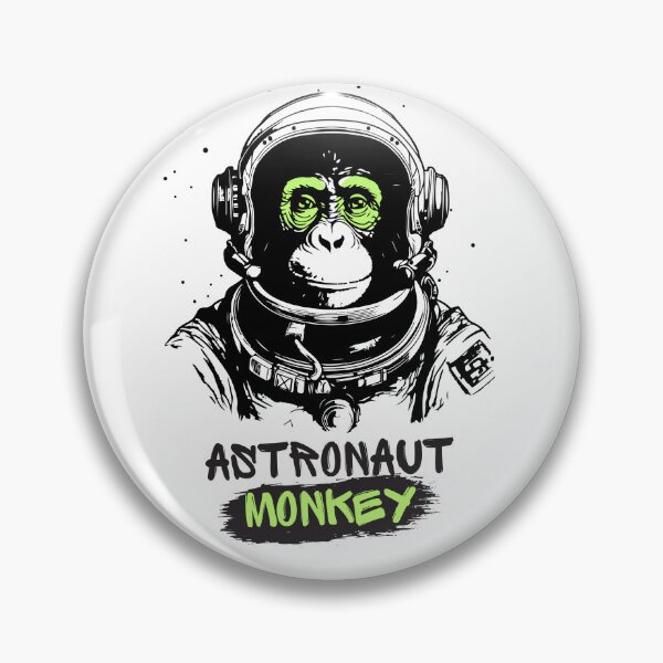 Item preview, Astronaut Monkey designed and sold by Jetbrains.