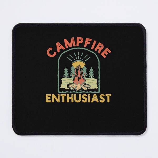 Item preview, Retro Campfire Enthusiast Campfire Funny Camping vintage designed and sold by snowry.
