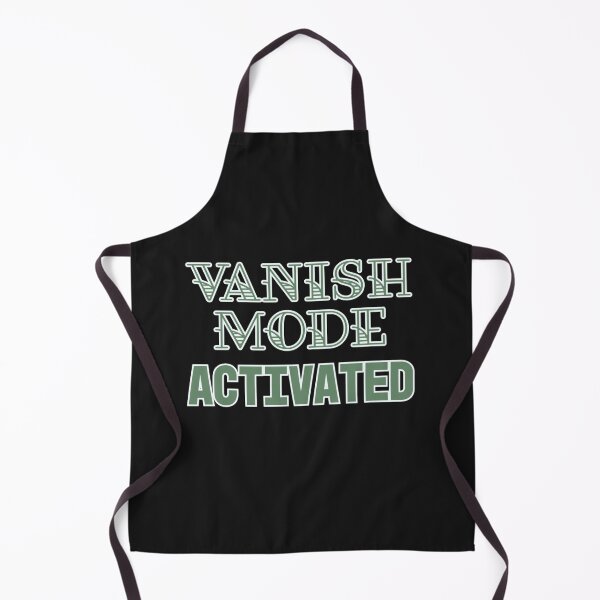Item preview, Vanish Mode Activated Text Art Design designed and sold by PureGoldDesigns.