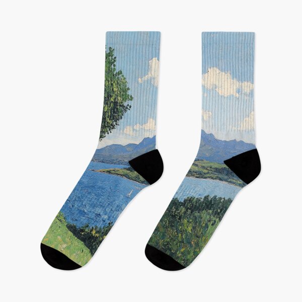Item preview, New Caledonia landscape | Post-impressionist painting style designed and sold by ComicsFactory.
