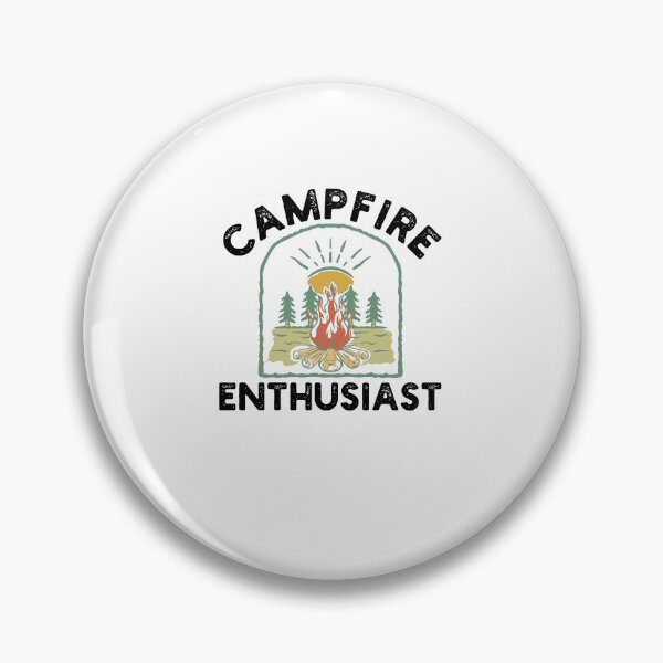 Item preview, Campfire Enthusiast Campfire Funny Camping joke vintage designed and sold by snowry.
