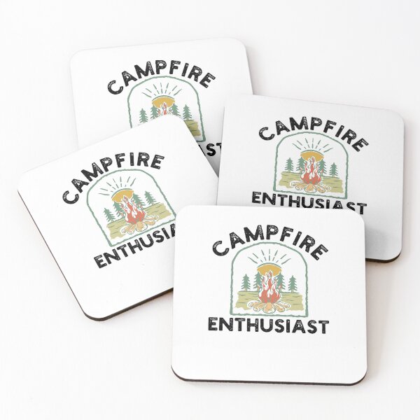 Item preview, Campfire Enthusiast Campfire Funny Camping joke vintage designed and sold by snowry.