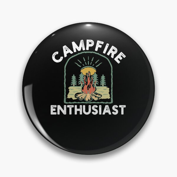 Item preview, Campfire Enthusiast Campfire Funny Camping humor vintage designed and sold by snowry.