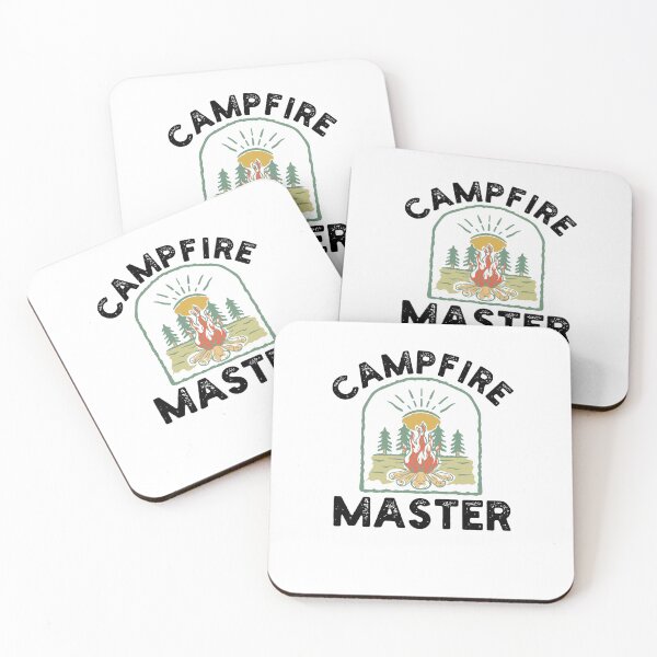 Item preview, Campfire Master Bonfire humor Funny Camping vintage designed and sold by snowry.